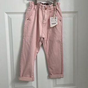 Childrens paperbag waist pants.